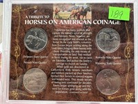 A TRIBUTE TO HORSES ON AMERICAN COINAGE