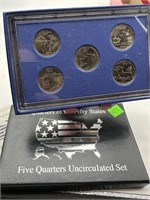 50 STATES QUARTER UNC COIN SET