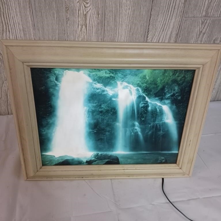 Moving Waterfall Lighted Sign