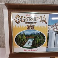 Olympia Beer Sign "it’s the Water"