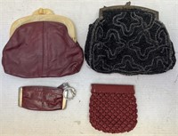 Vintage ladies purse / leather purse / etc.