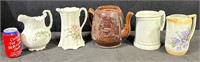 East Liverpool Potteries Co. & Other Pitcher-Lot