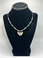 Butterfly necklace 14 inches