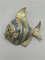 Fish brooch