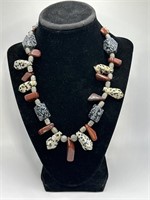Stone necklace 18 inches