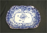 Victorian 'Cromer' blue & white porcelain bowl