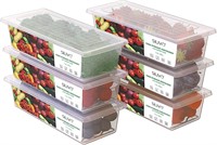 $20  SILIVO Fridge Containers - 1.5L (6 Pack)