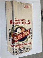 Valley Chief bread flour bag