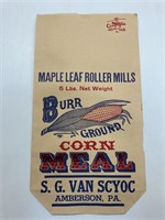 S G Van Scyoc Ground corn bag