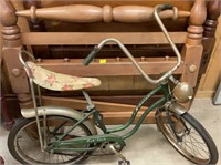 Vintage Schwinn bicycle, as found