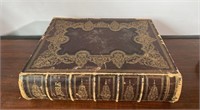 1864 Family Bible - 11x14x4  - large