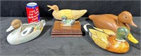 Vintage Duck Collection Ceramic,Wood -Lot