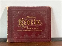 Souvenir of KEOKUK Iowa 1891