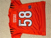 Joseph Ossai Signed Bengals Jersey w/COA