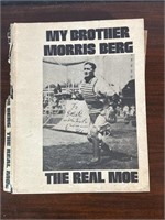My brother Morris Berg autobiography - binding is