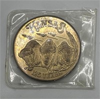 125 year Kansas token