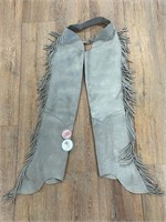 Women's Small to Medium gently worn leather chaps