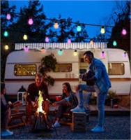 $89 Govee Smart Outdoor String Lights, RGBIC Warm