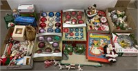 Large lot of  Christmas decorations