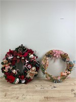 Christmas and Easter wreath