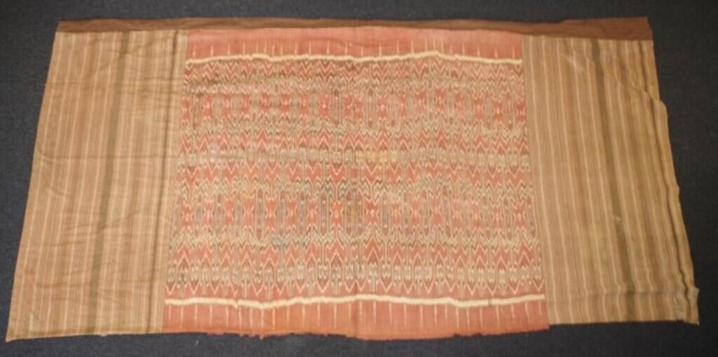 Large antique / vintage Pacific Islands textile