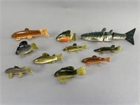 10 Lawrence Bethel Fish Spearing Decoys