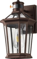 VIANIS Motion Sensor Porch Light, Oil Rubbed