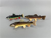 3 BenzieJo Fish Spearing Decoys