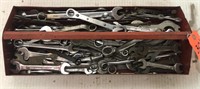 Lots of open end & boxed in wrenches