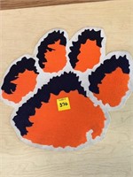 Clemson Tiger Paw Patch 12"