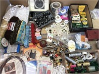 Necchi sewing machine parts, sewing notions,etc