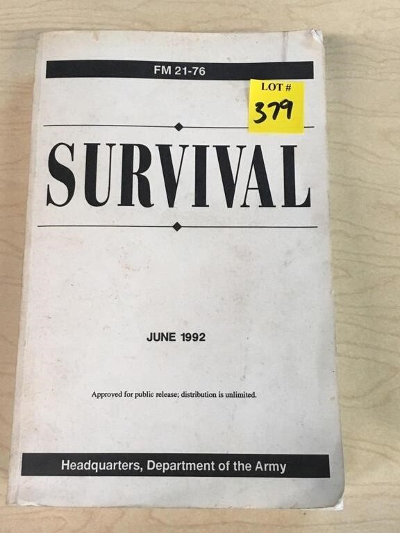 FM 21-76 Survival June 1992