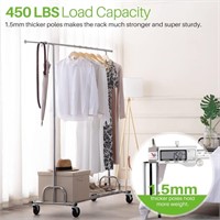 HOKEEPER Clothing Garment Rack with Shelves