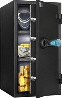 TIGERKING 3.47ft Fireproof Safe FPSD66FR