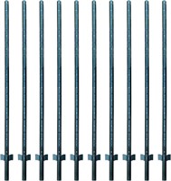 ARIFARO 7ft Metal Fence Posts  Pack of 10