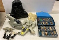 Star Wars action figures and accessories