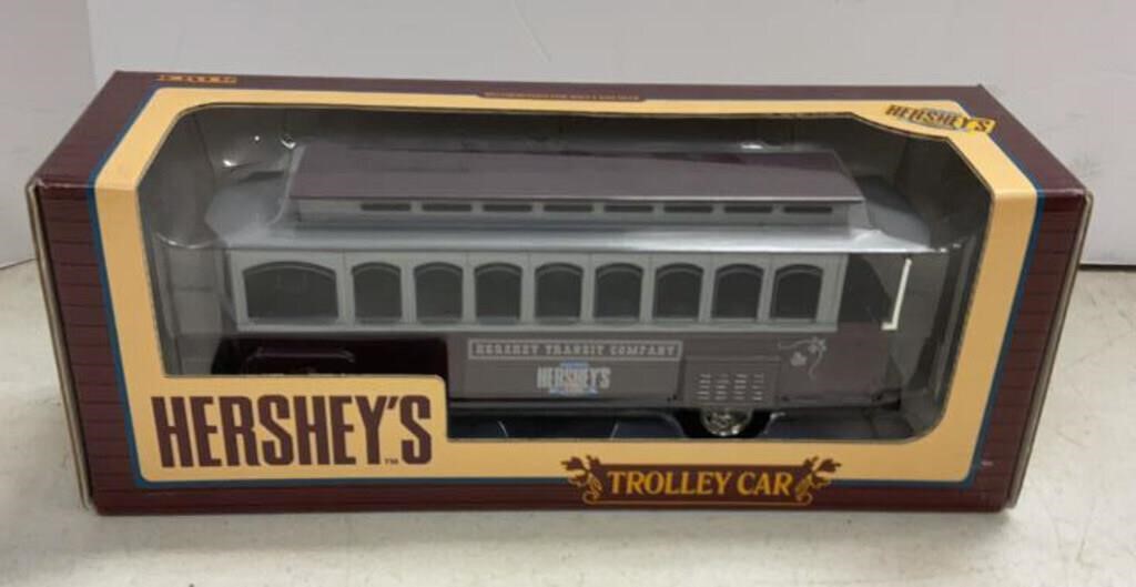 Hershey trolley car bank