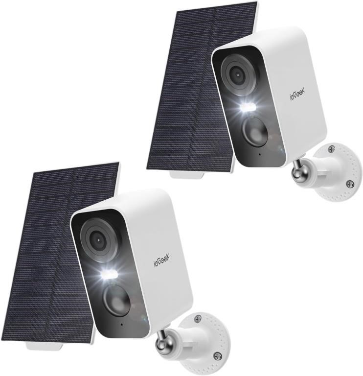 NEW! $150 ieGeek Solar Security Cameras Wireless