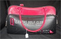 Synthetic 'Qantas Golf Club' carry bag