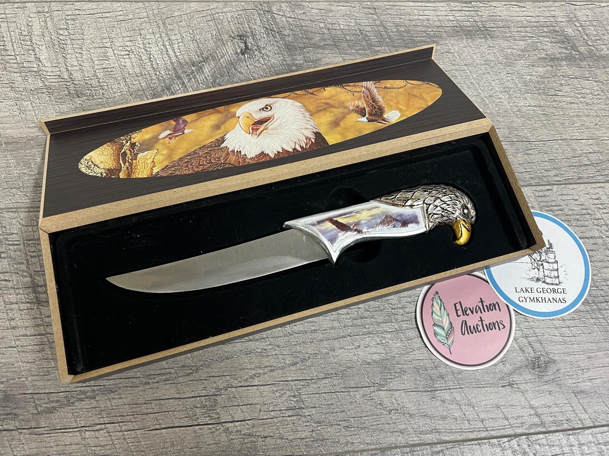Beautiful Bald Eagle Knife