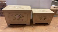 2 decorated chests
