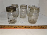 5 Presto Quart Canning Jars
