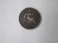 1853 Half Dime with Arrows Silver
