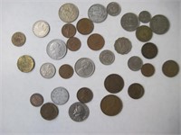 Mixed Lot of Foreign Coins
