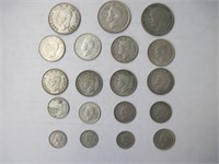 Lot of English Silver Coins