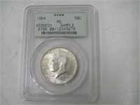 1964 Silver Kennedy Half Dollar PCGS 50C