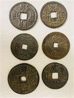 Chinese Genuine Old Copper Coins Dynasty- Real