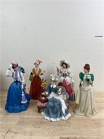 Avon figurines x5