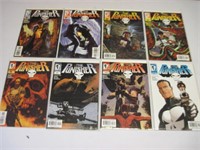 Lot of 8 The Punisher Marvel Knights Comics