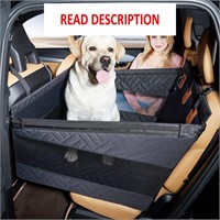 $109  Medium Dog Car Seat  Back Extender  Black-L